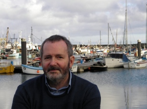 Steve in Newlyn Harbour